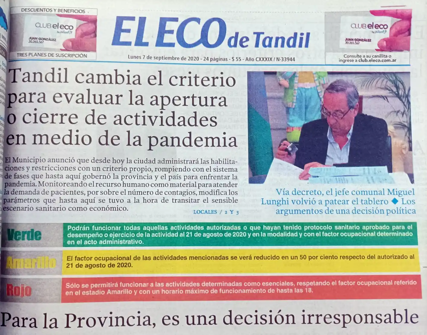 Cuando te señalan desde el poder: "Un periodista de la calle Yrigoyen se apuró"