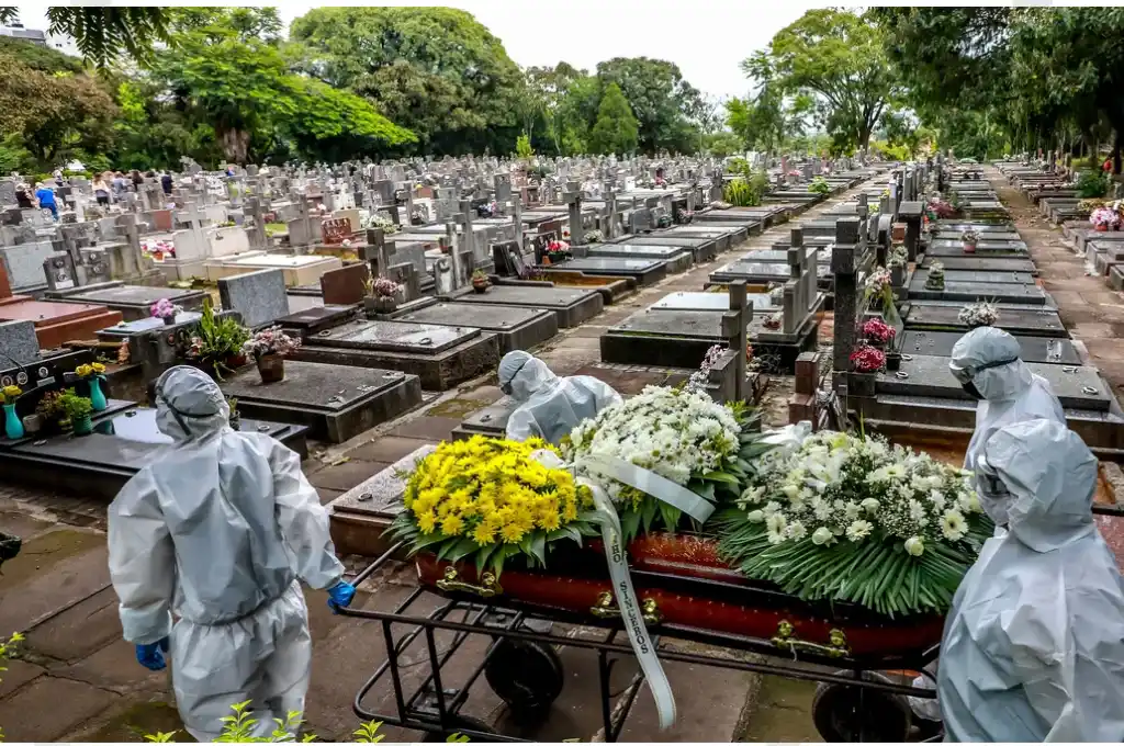 Brasil registra otro récord de muertes por Covid