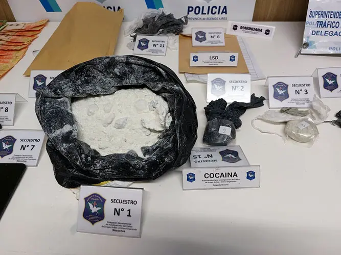 El gramo de cocaína al menudeo se comercializa a unos $ 4.500
