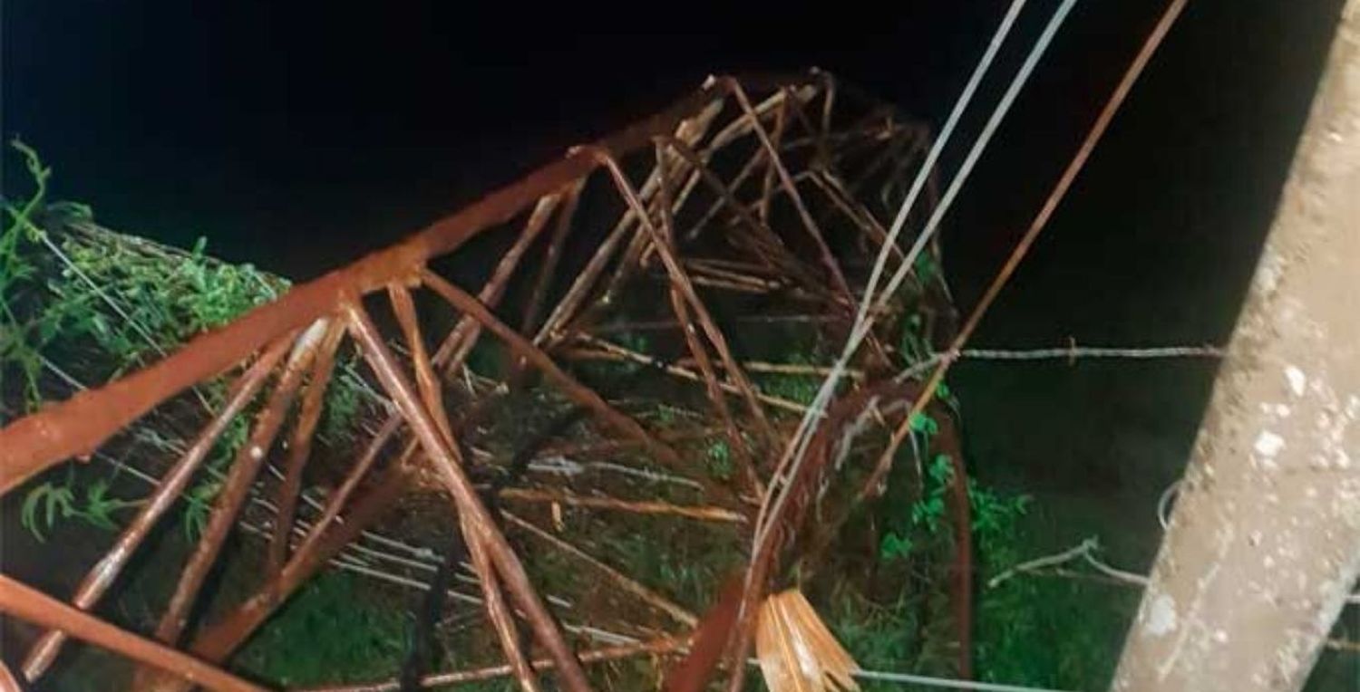 Importantes destrozos provocó el temporal en Maciel