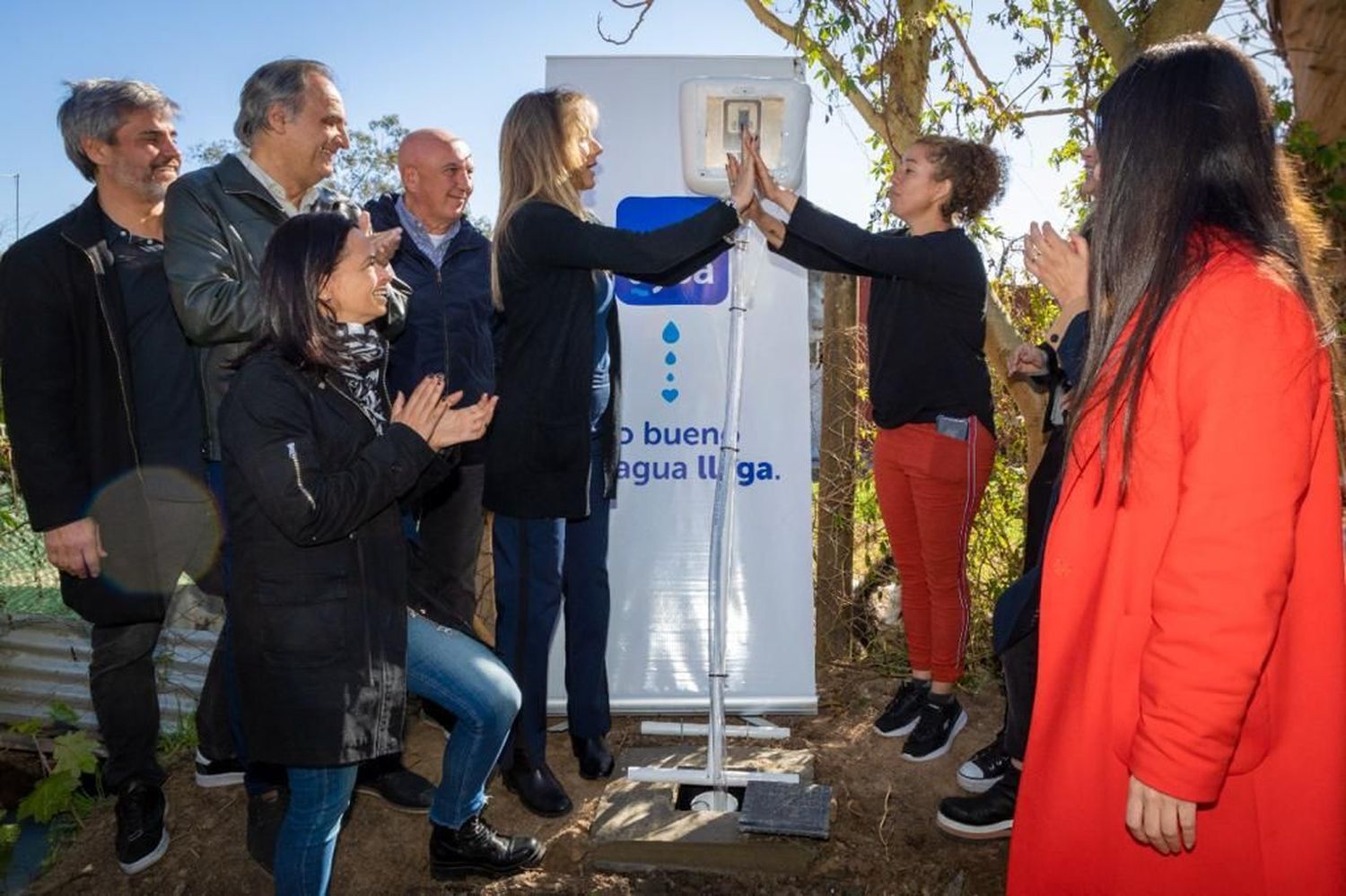 Galmarini inauguró una red cloacal en Tigre: "Nuestro objetivo es llegar el año que viene con el 100% de agua y cloaca"