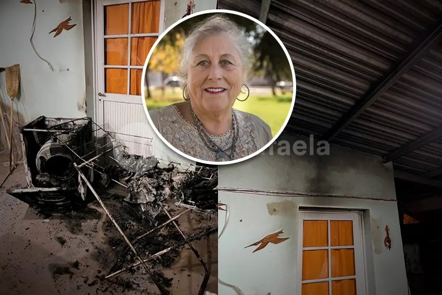 La presidenta comunal de Vila denunció un incendio intencional en su vivienda: "Más que lo material, es el mal momento que uno pasa"