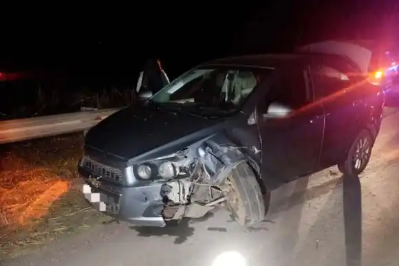 Dos accidentes de tránsito en rutas entrerrianas: uno de ellos con vuelco y lesionado leve
