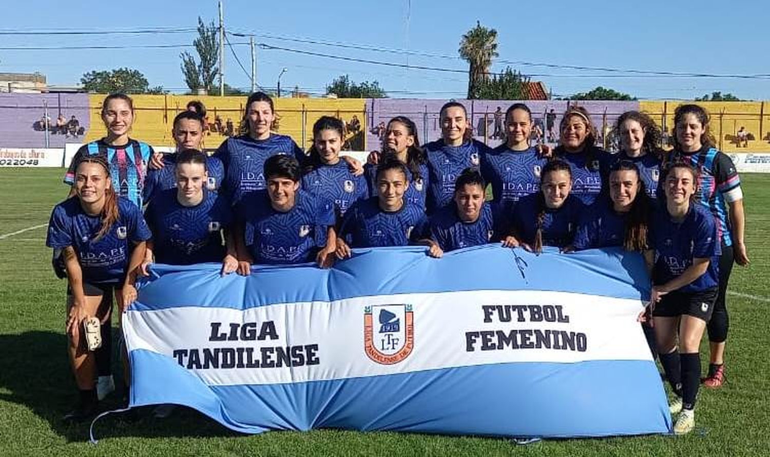 El equipo que se presentó en Bahía Blanca la semana pasada.