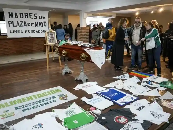 Dieron el último adiós a Taty Almeida.