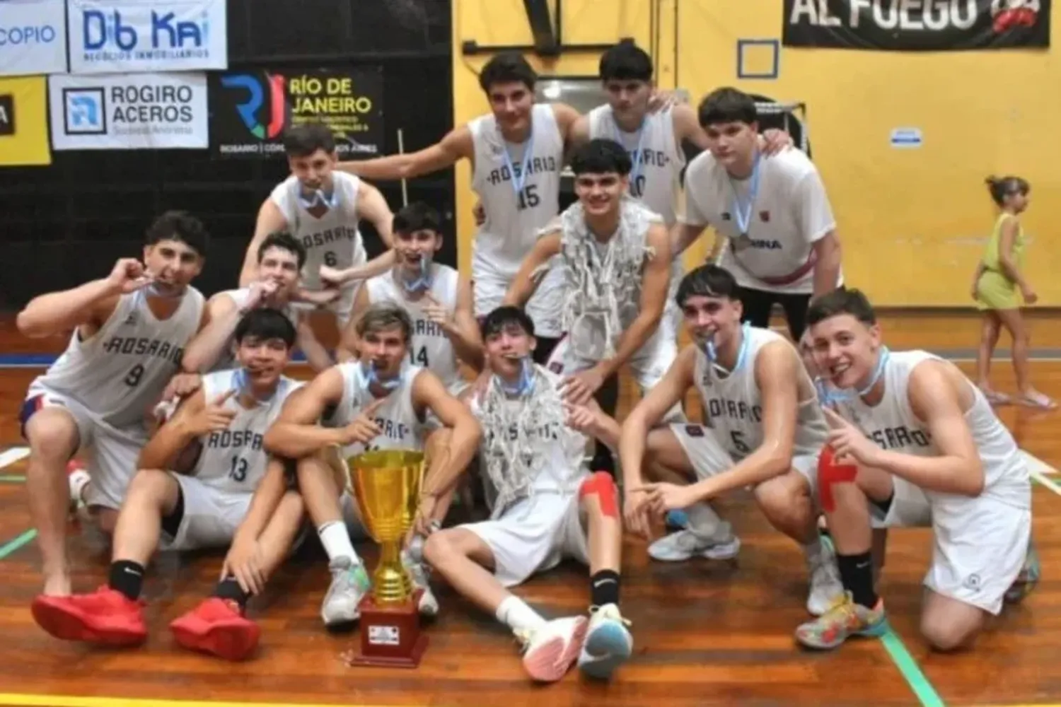 Rosario se coronó campeón del Interasociaciones U17