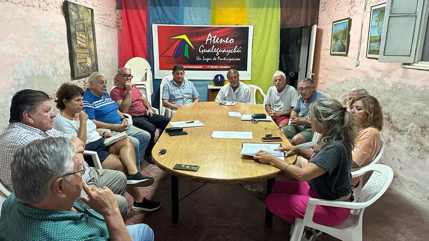 Se reunieron representantes del municipio y el Foro Ambiental para coordinar acciones conjuntas