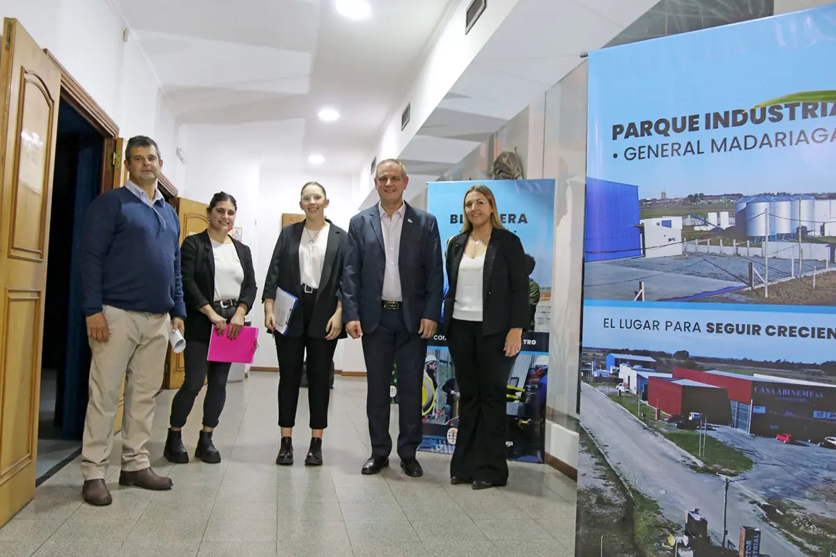 En Madariaga. El encuentro sirvió para atraer inversores