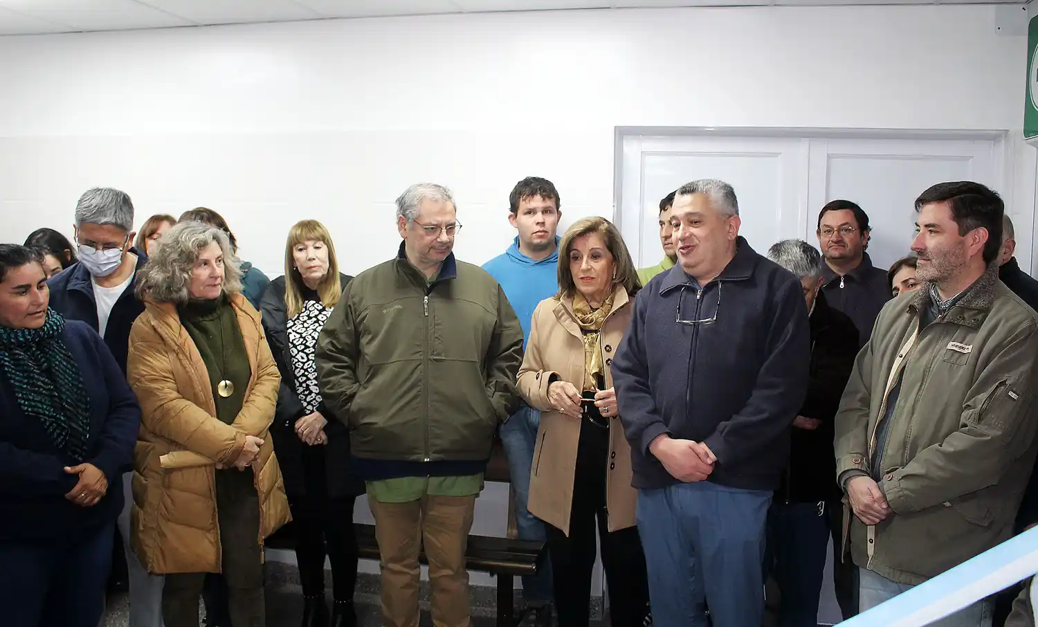 Quedaron inauguradas las obras de la sala de espera de la Guardia General