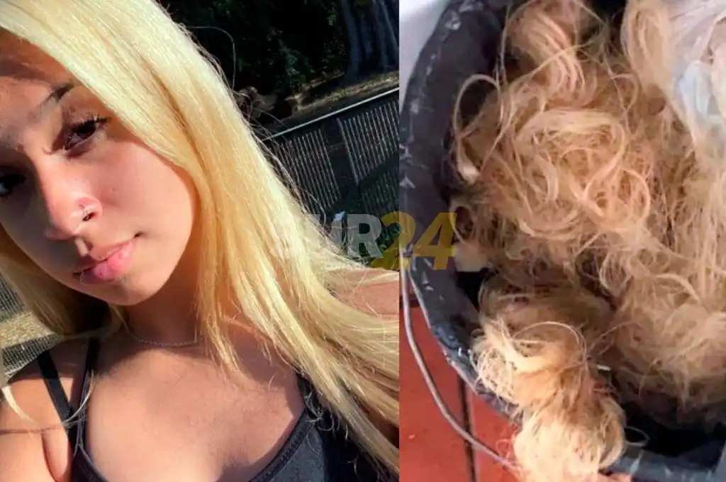 Fue a teñirse a la peluquería para su fiesta de 15 y la dejaron pelada