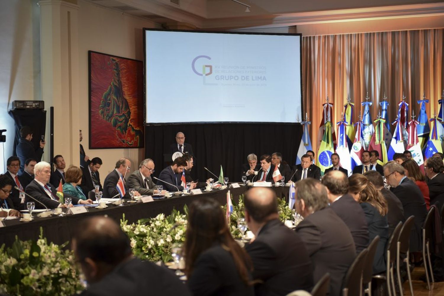 El Grupo de Lima ratificó su apoyo al opositor Juan Guaidó