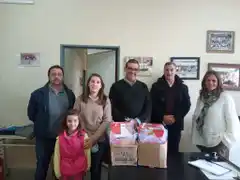 Concejales de Juntos por el Cambio repartieron Kits escolares