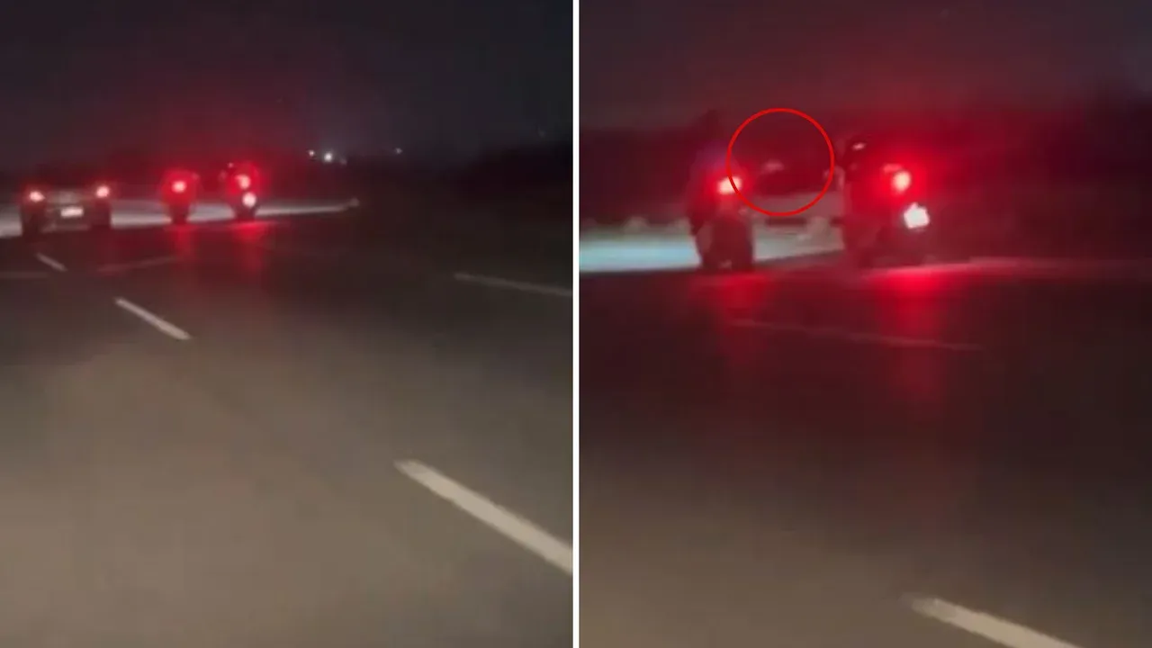 Se cree que los motochorros se fueron si robarse nada.