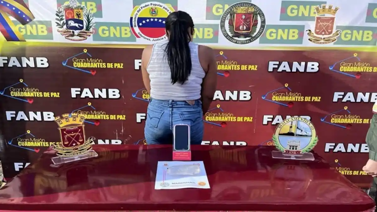 Detienen en Maracaibo a pasajera que trasladaba marihuana en sus partes íntimas