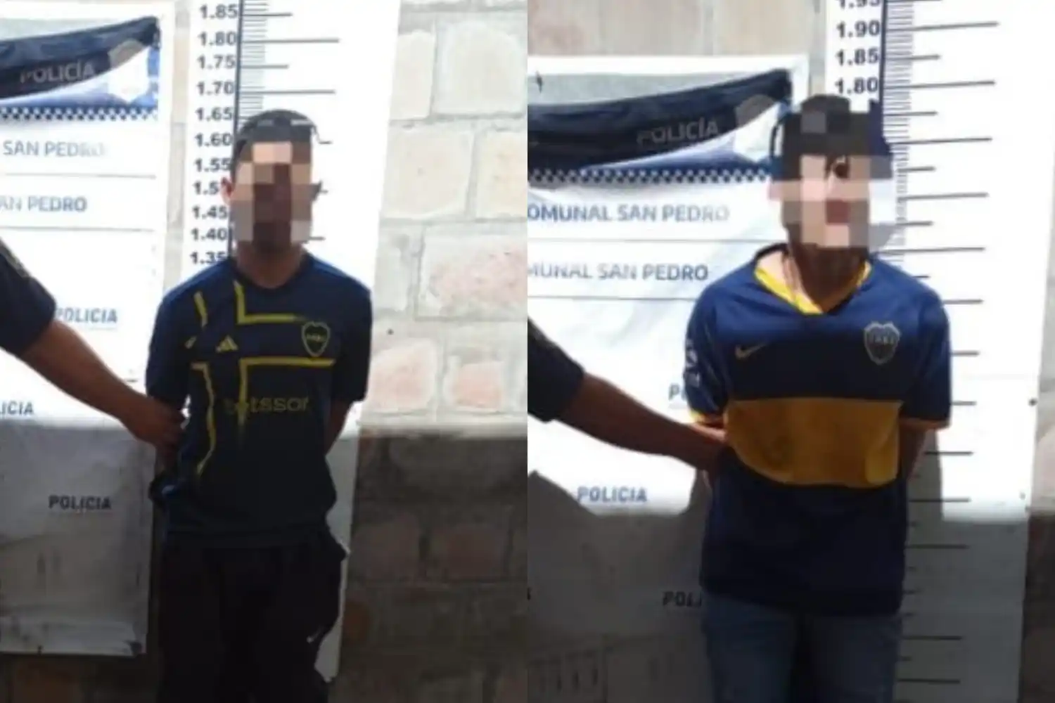 Los motochorros fueron trasladados a la Comisaría.