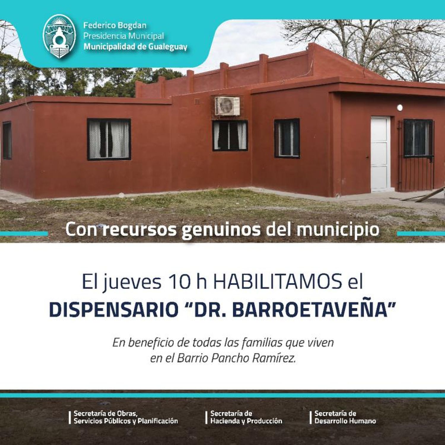 Centro de Atención Primaria de Salud: Habilitan este jueves