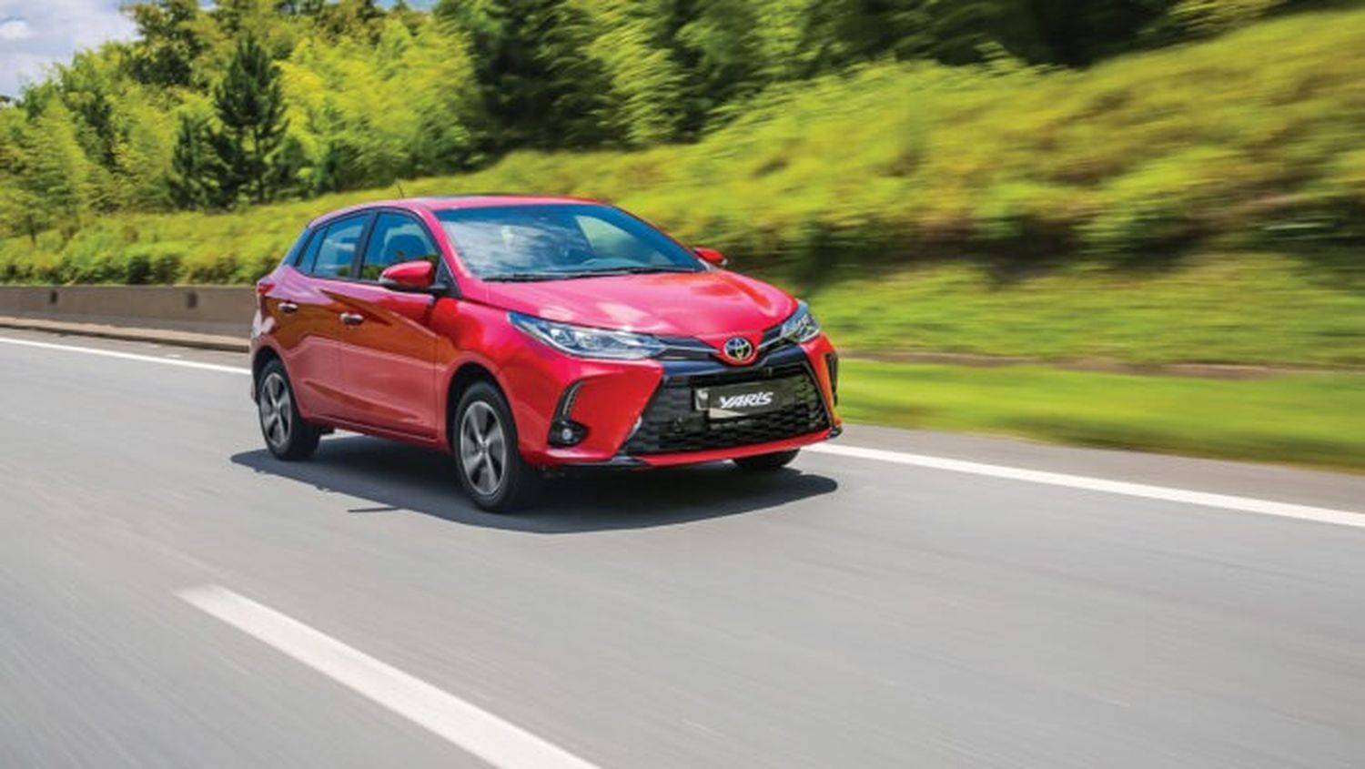 El Toyota Yaris fue el auto más patentado en Argentina en mayo de este año. (toyota.com.ar)