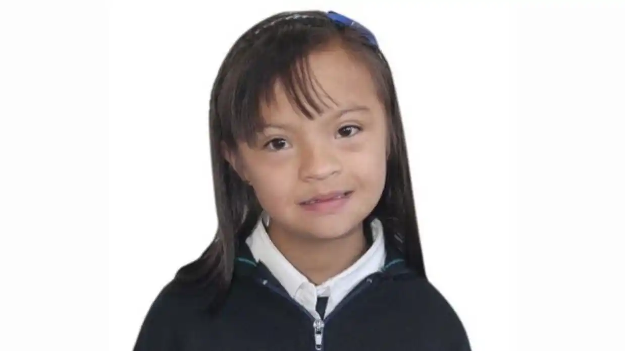 Fotografía de Valeria Afanador, la niña de 10 años desaparecida desde el 12 de agosto, es buscada intensamente por autoridades y comunidad.