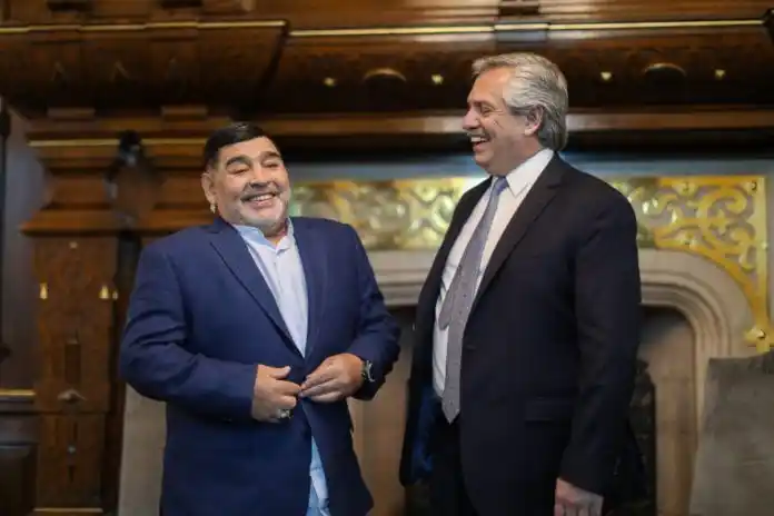 “Los argentinos le debemos muchos momentos de felicidad”, dijo Alberto Fernández sobre Maradona