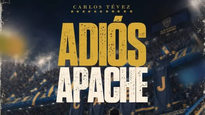 El flyer oficial de la despedida de Carlos Tevez.