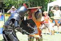 La epopeya medieval brindó otro combate de lujo en la ciudad 
