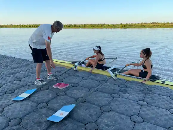Tres remeros locales al Sudamericano de Brasil