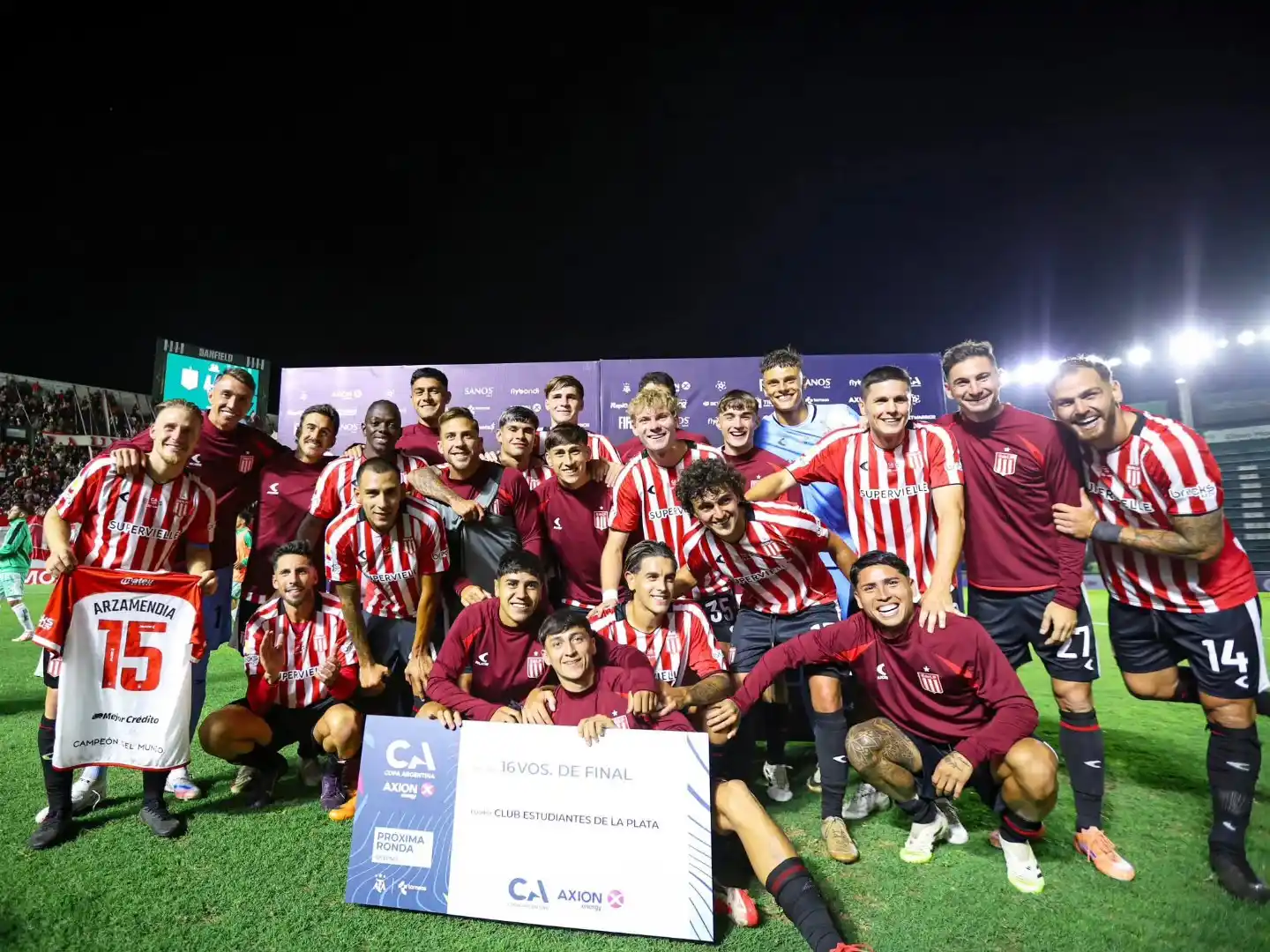 Estreno goleador para el "Pincha": Joaquín Tobio Burgos fue titular en el debut triunfal de Estudiantes por Copa Argentina