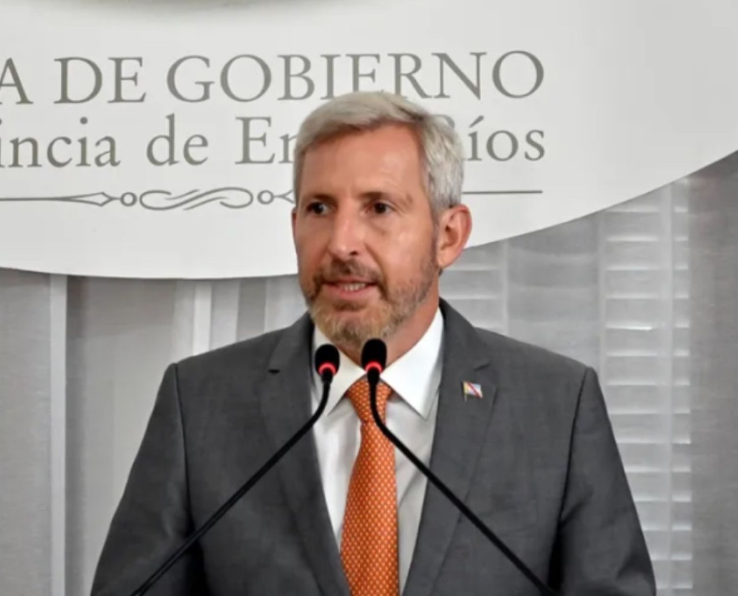 Frigerio confirmó su apoyo a la Ley Ómnibus: “Estamos de acuerdo con el norte que marcó el Presidente”