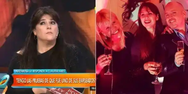 Fuerte cruce de Nazarena Vélez con la mujer de Carna por el polémico audio de Muscari 