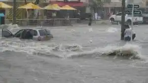 ¡Se lo llevó el arroyo! Por poco niño muere ahogado