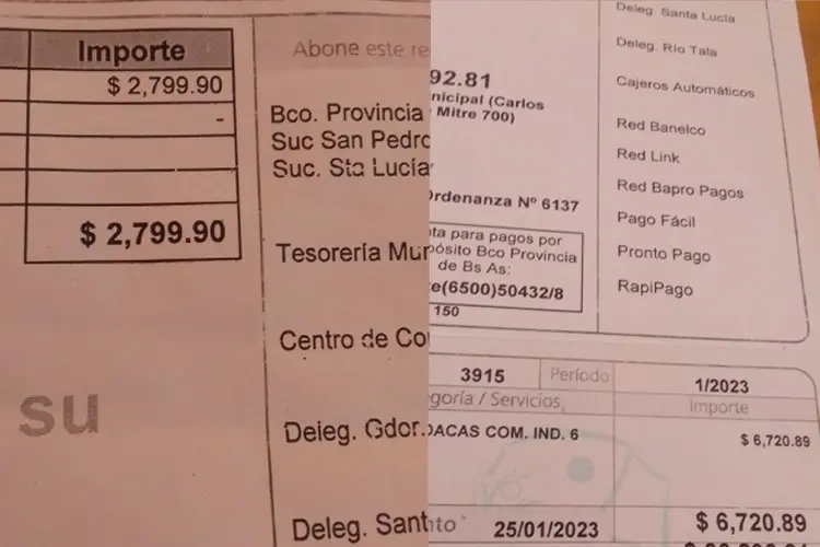 ¿Te llegaron las tasas municipales?