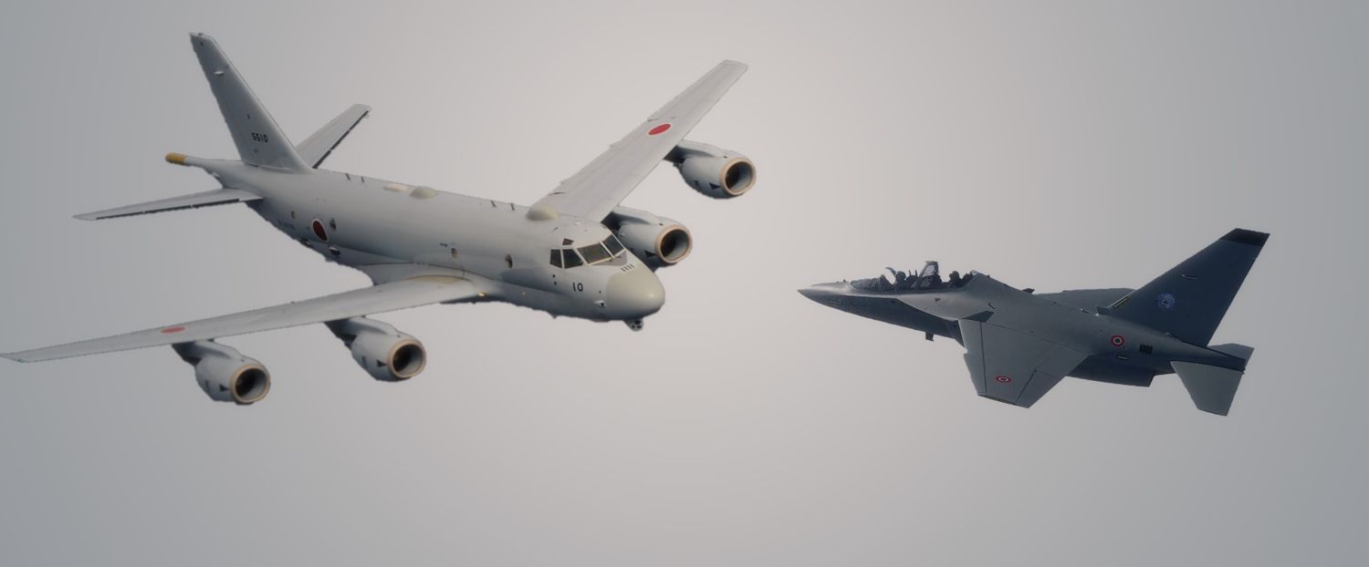 Italia y Japón negociarían el intercambio de aviones Kawasaki P-1 por Leonardo M-346