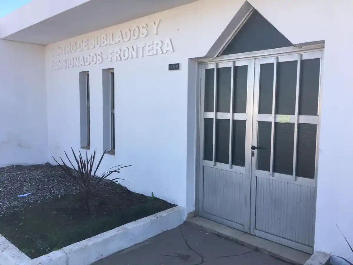 Frontera: roban garrafa y pantalla de calefacción en Centro de Jubilados 