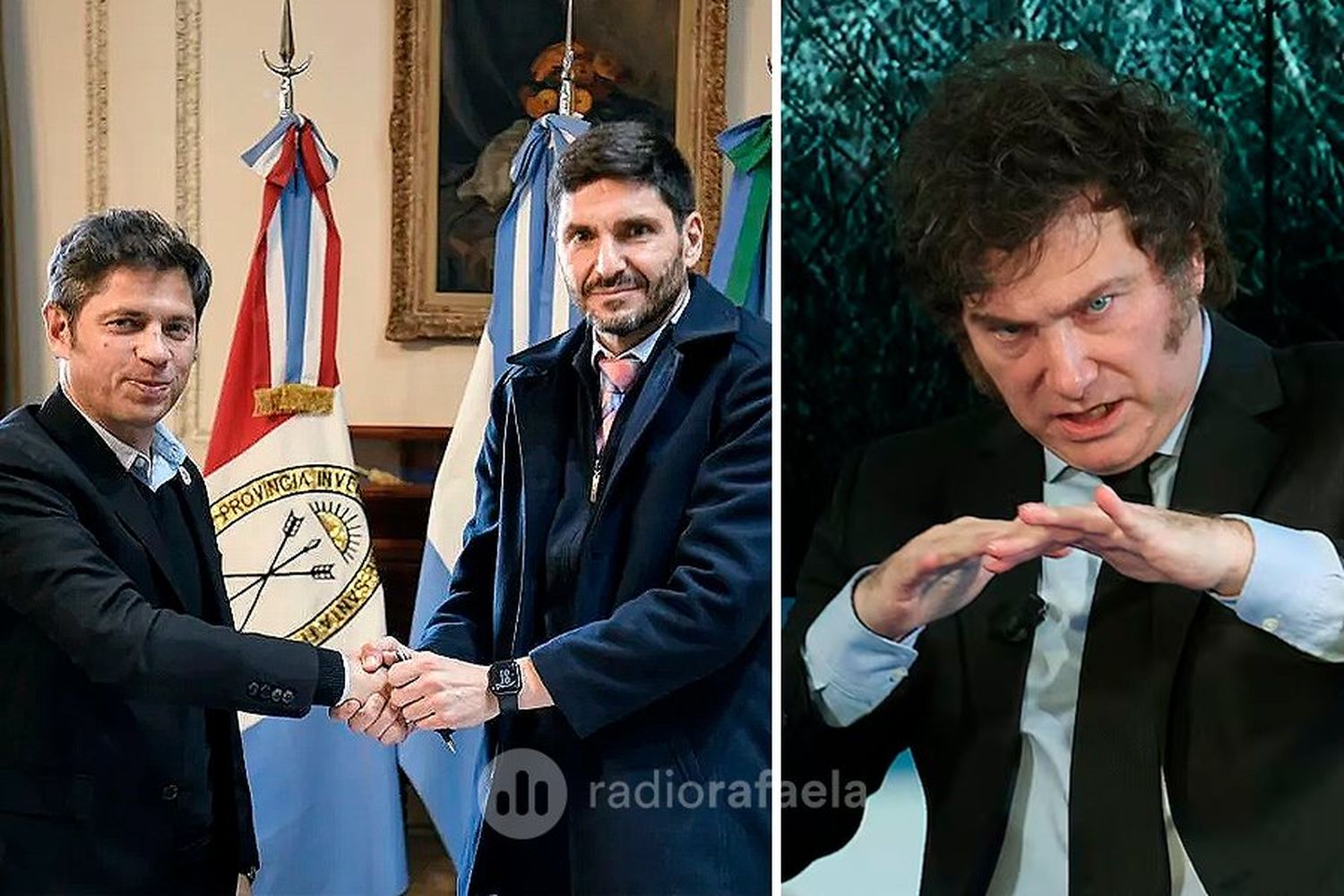 Milei atacó directamente a Pullaro por reunirse con Kicillof: "Se abrazan a un salvavidas de plomo"