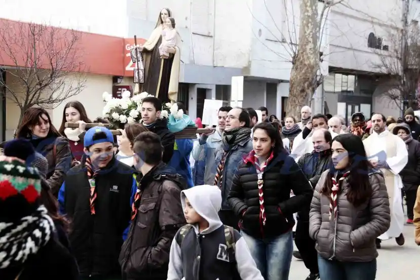 Preparan los festejos de la santa patrona de la ciudad