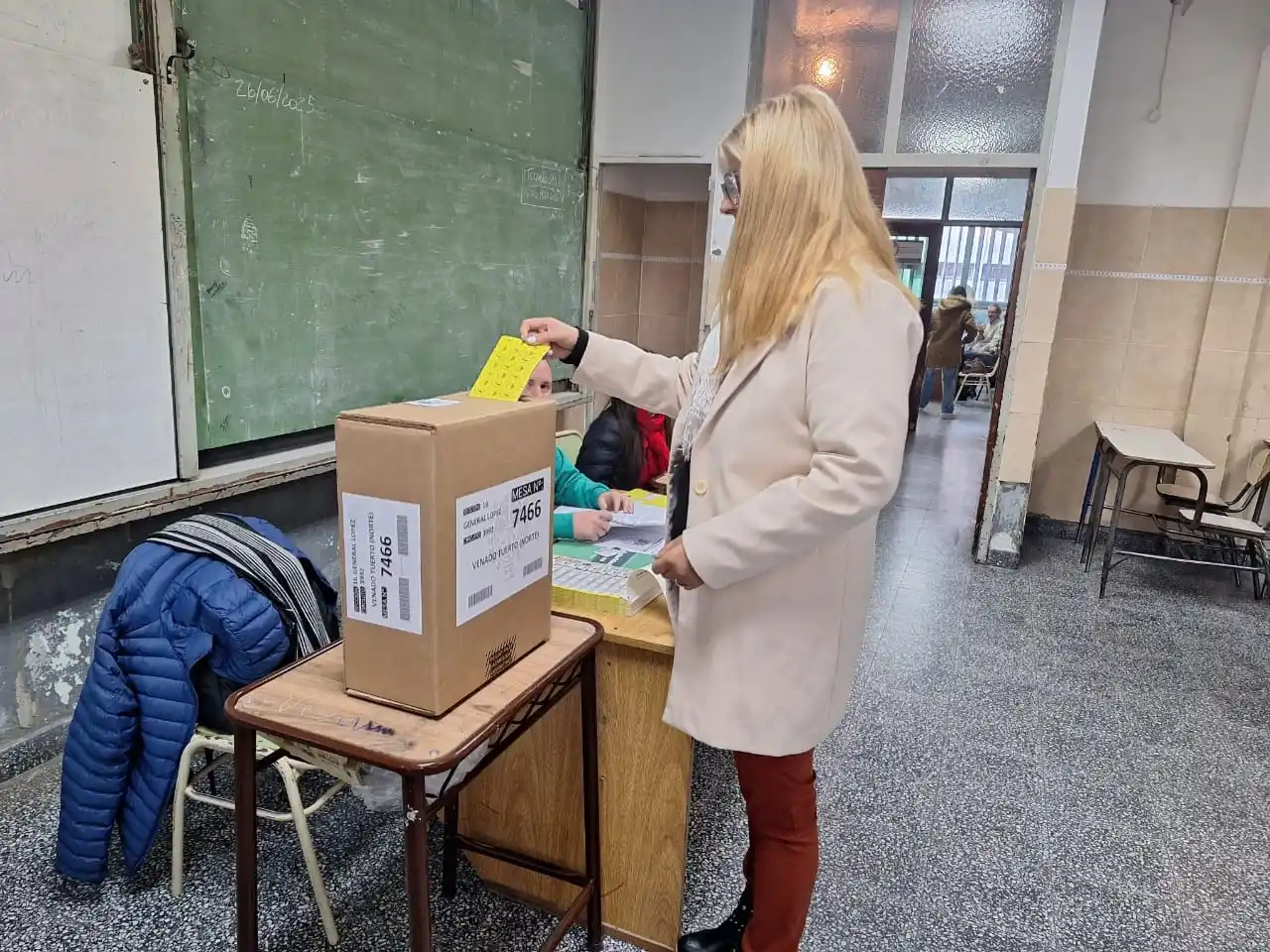 Pasado el mediodía, se estima que votó un 20% de los venadenses habilitados. Foto: Sur24.