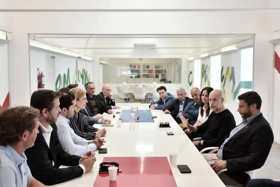 Con eje en la inseguridad, Rodríguez Larreta recibió a dirigentes santafesinos