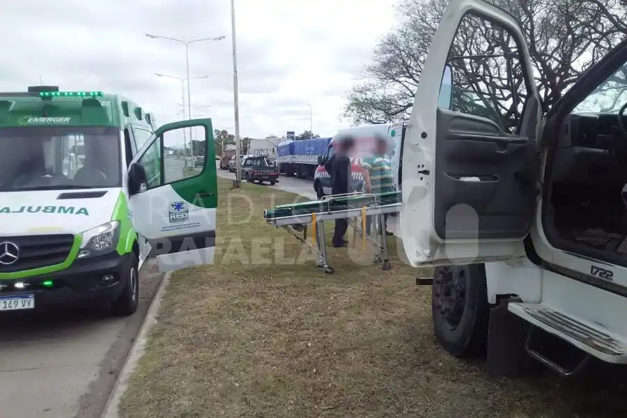 Choque en cadena: tránsito interrumpido en el tramo urbano de Ruta Nacional 34