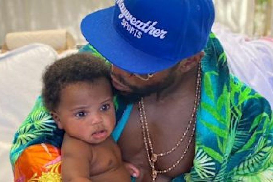 El insólito regalo de Mayweather a su nieto de tres años