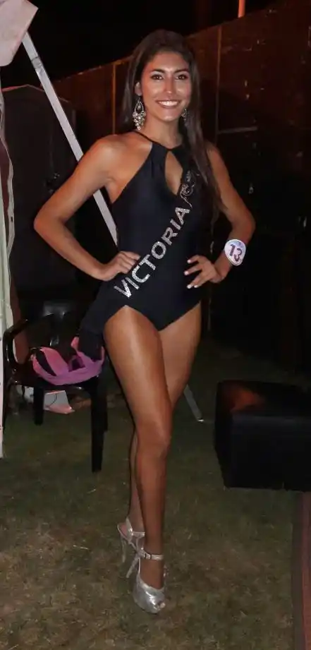 Rocio fue electa primera Princesa en la Fiesta Nacional de la Playa