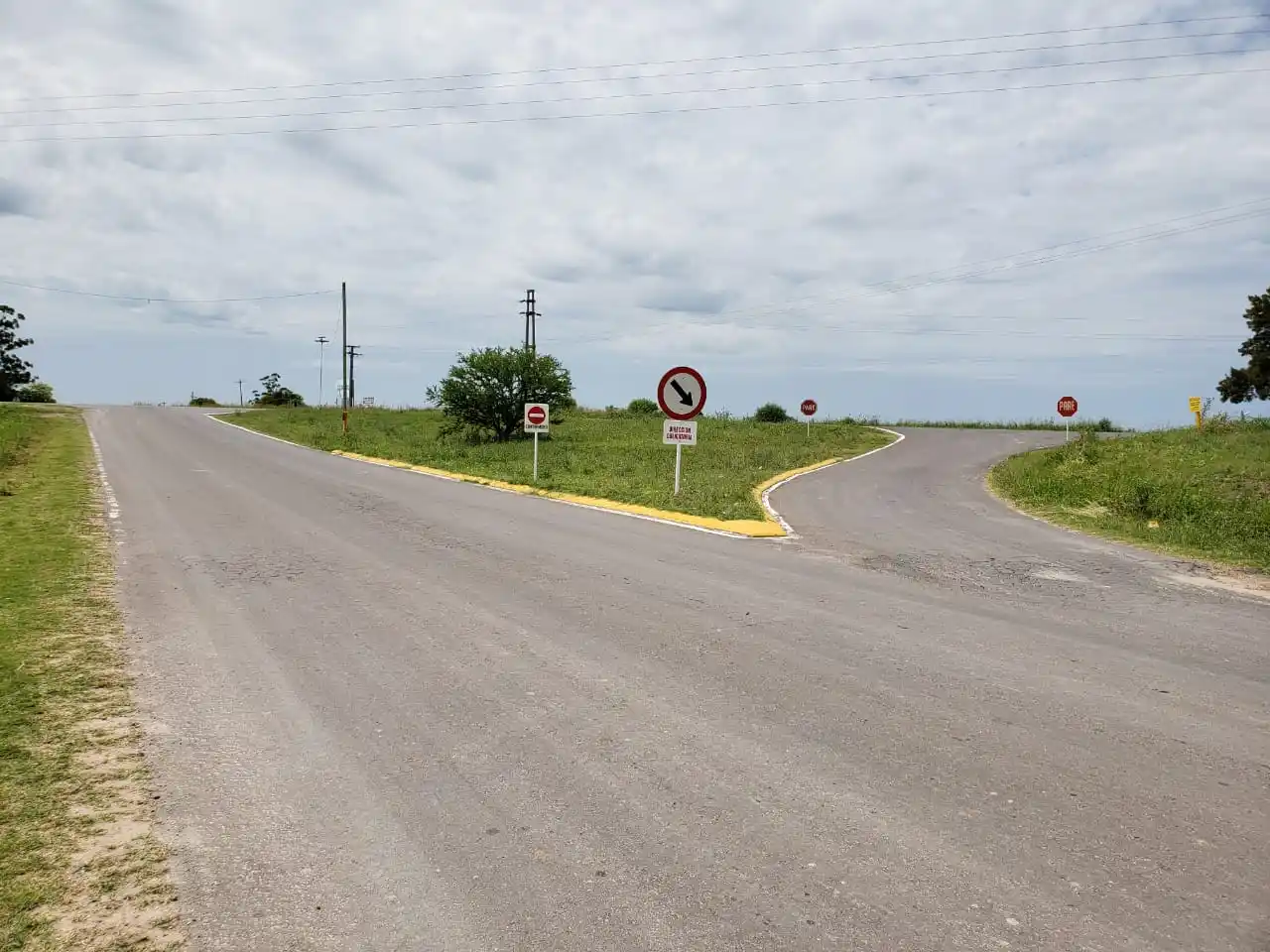 Establecen Los Constituyentes para el ingreso y la bifurcación curva para salida a ruta 131