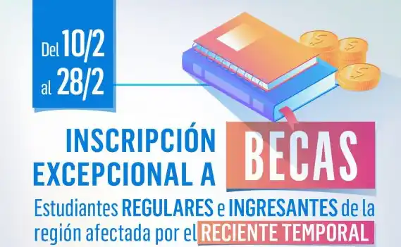 Temporal en Puán, Pigüé, Coronel Suárez y La Madrid: UNS otorga becas excepcionales a los afectados