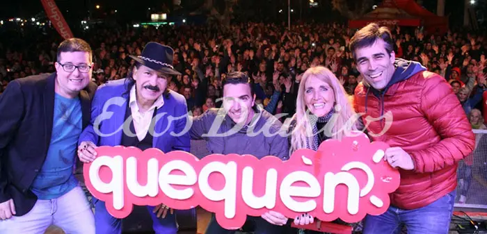 La fiesta de Quequėn con mucho público