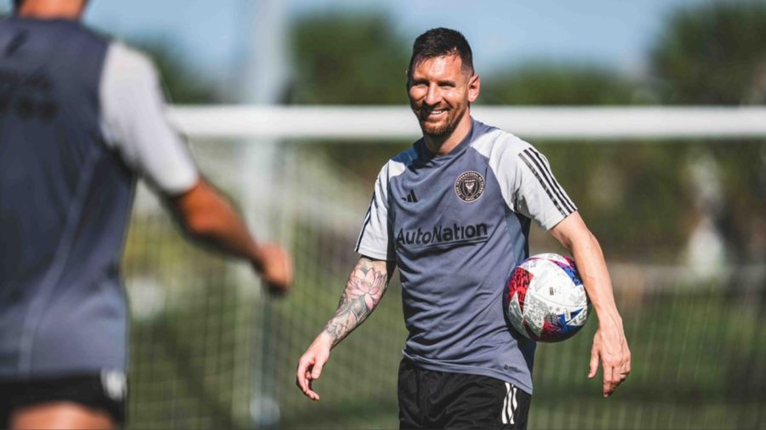 El astro argentino inicia su segunda pretemporada con "Las Garzas" de Miami.