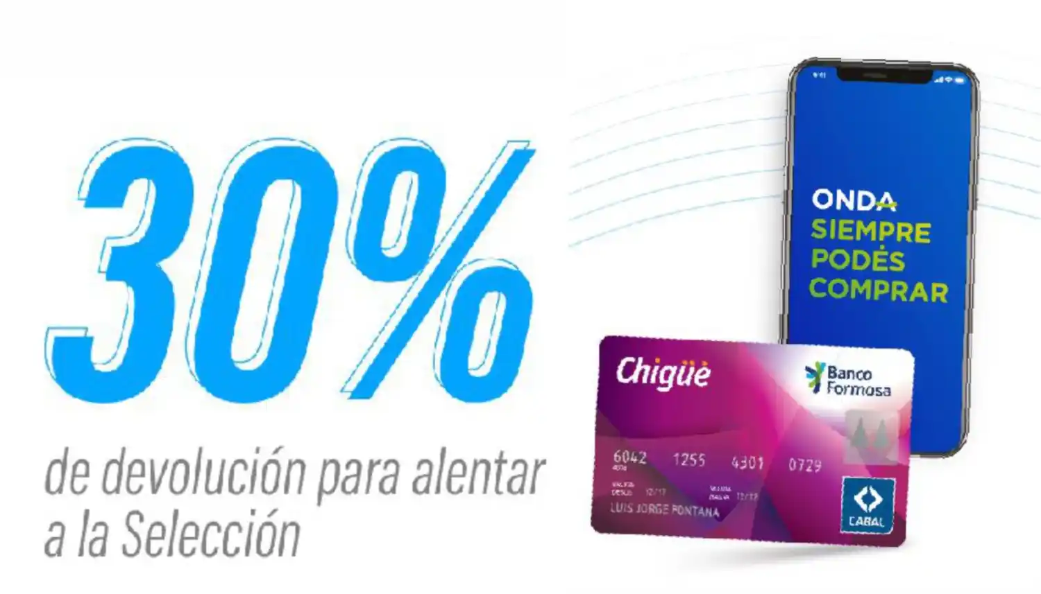 SE PUEDEN AHORRAR $10.000.- CON ONDA Y CHIGÜÉ