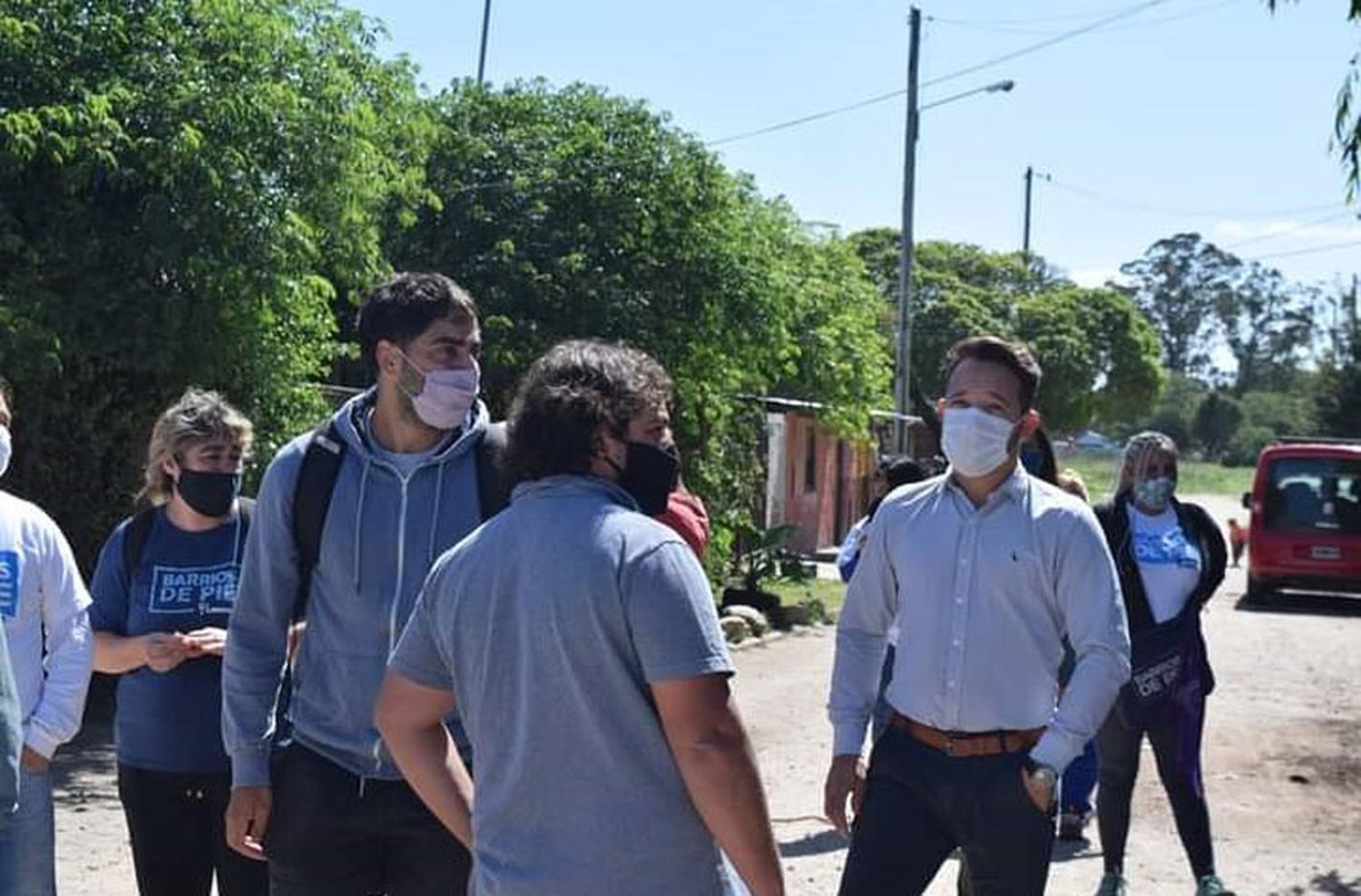 Barrios de Pie construirá un SUM y una cancha multipropósito en el barrio Malvinas Argentinas