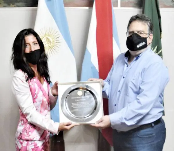 Reconocimiento a  Omar Chiarello en la fiesta  virtual de la Citricultura 