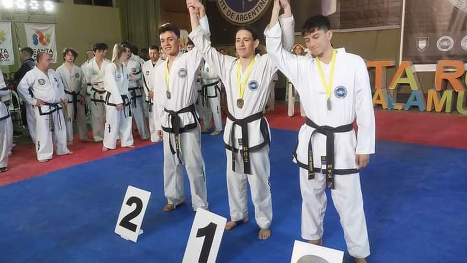 Los deportistas tuvieron una buena cosecha de medallas