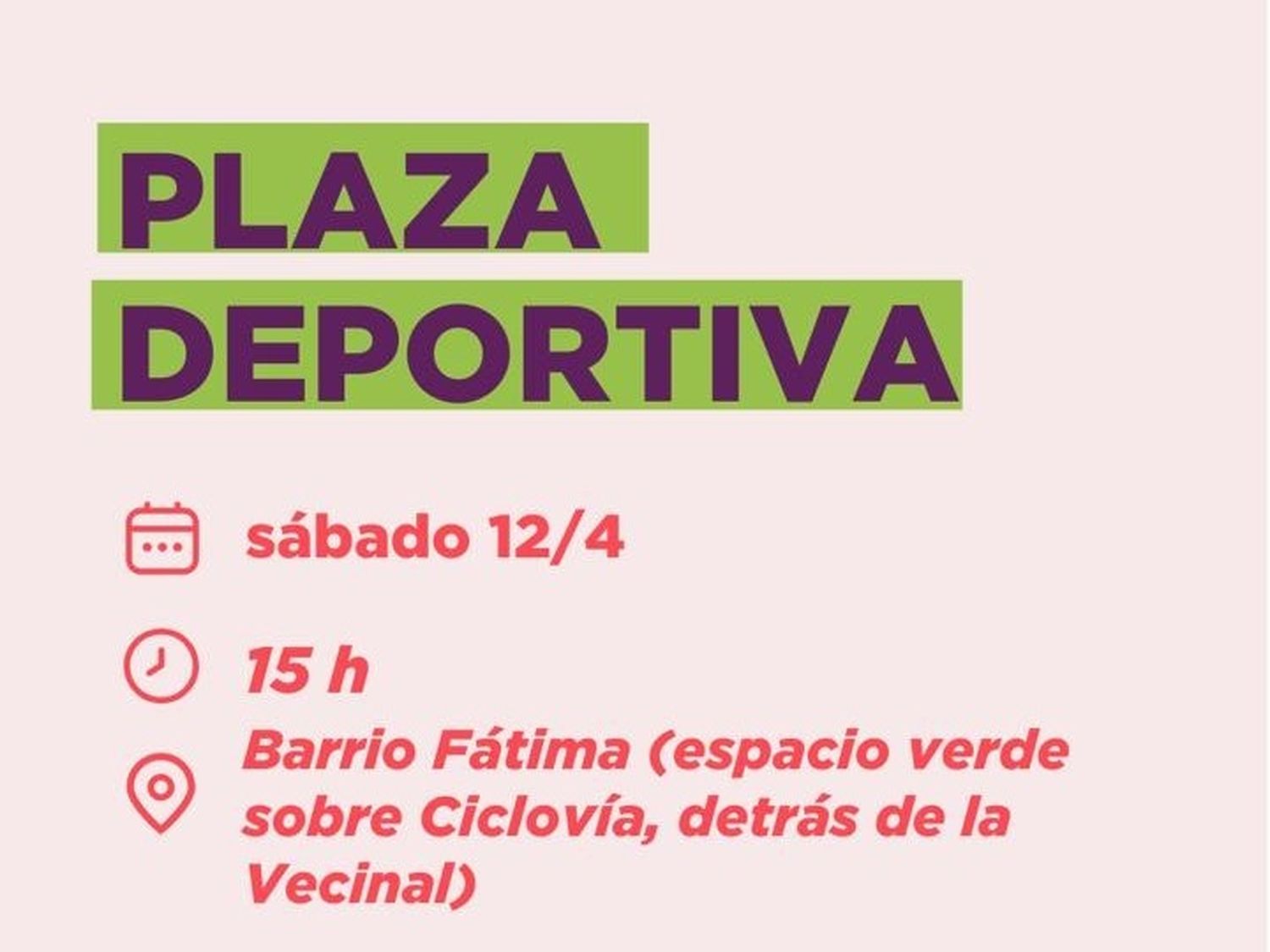 Plaza Deportiva