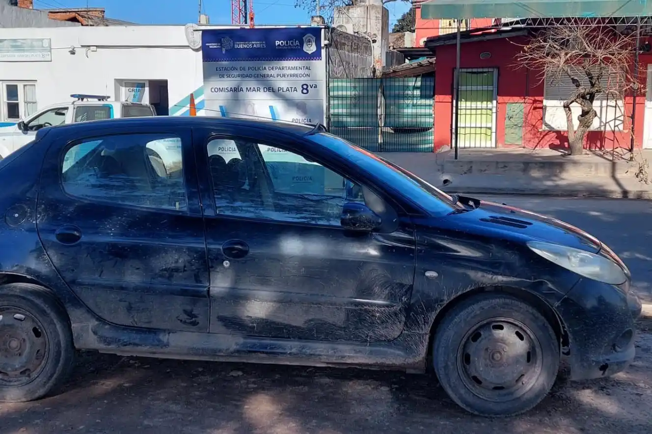 El auto había sido robado el 15 de julio de 2021.